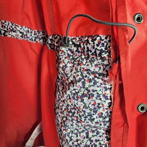 Columbia Women's Cinch Waist Light Weight Pocket Button Pink Jacket Size M - Picture 7 of 16